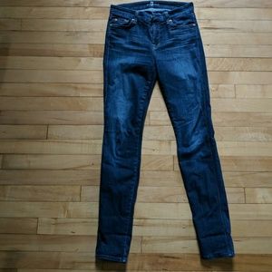 7 for All Mankind Mid-Rise Skinny Jeans